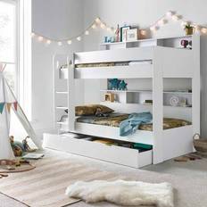 120cm Bunk Beds Bedmaster OLWBB+DRAW Bunk Bed 125.1x196.6cm