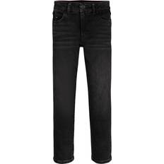 Klær Tommy Hilfiger Kids' Straight Faded Denim Jeans, Blackused