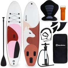 HyperMotion Aufblasbares SUP Stand Up Paddle Board 320 mit Paddel und Sitz