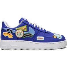 Nike Air Force 1 Chaussures de Basket Air Force 1 '07 - Patched Up - Los Angeles - Blue Men's