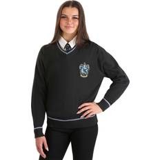 Jerry Leigh Harry Potter Adult Ravenclaw Uniform Sweater Harry Potter Costumes Black&#47 Blue&#47 Gray