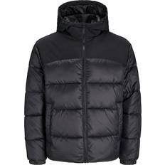 Herr - Vindtät - Vinterjackor på rea Jack & Jones Puffer Jacket - Black