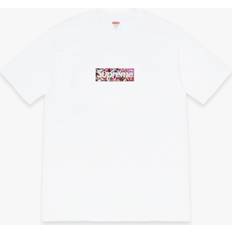 Supreme Takashi Murakami COVID-19 Relief Box Logo Tee White