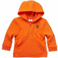 Babies Sweatshirts Children's Clothing Carhartt 1/2 Zip Pullover Toddler 2T Exotic Orange