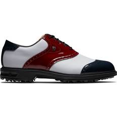 FootJoy Shoes FootJoy FootJoy Premiere Series Wilcox 54522 Golf Shoes White/Navy/Wine Fit