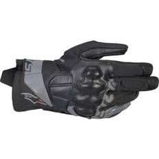 Grey Motorcycle Gloves Alpinestars Corozal V3 Drystar MC Gloves Black