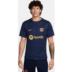 Hombre Equipos de fútbol Camiseta Prematch FC Barcelone Dri-FIT 2024/25 Bleu