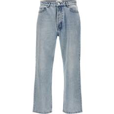 Ami Paris Man Kleding Ami Paris Straight Jeans - Unisex - Blauw