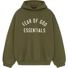 Fear of God Essentials FLEECE HOODIE men Hoodies green in size:XXL