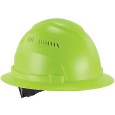 Ergodyne Skullerz 8968 Full Brim Hard Hat Vented Lime