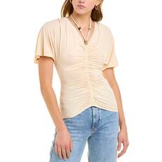Beige - Elastane/Lycra/Spandex Blouses A.L.C. A.L.C. Nina Top