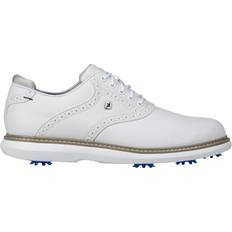 Shoes FootJoy Men's Traditions Golf Shoes, W, White