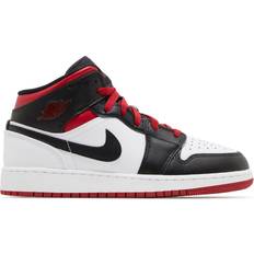 Jordan Air Jordan 1 Mid GS 'Gym Red Black Toe' Kid's