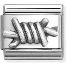 Nomination CLASSIC Silvershine Oxidised Barbed Wire Charm 330101/66