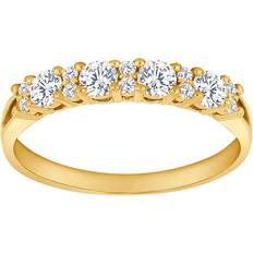 Ringe Siersbøl 8kt. guldring m/cz