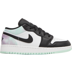 Blanc Chaussures de Basket Jordan Air 1 Low Easter - Tie Dye - Pastel Tie-dye