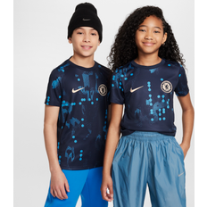 Nike Chelsea FC Pre Match Shirt Junior Blue 13-15Y