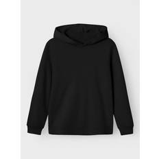 170/176 Sweatshirts Barnkläder LMTD Hoodie Noos NlnNizu Svart 170/176 Hoodie