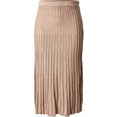 Gonna midi - Marrone Gonne Only Cartess Knitted Skirt