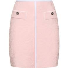 Versace Skirts Versace Baroque Jacquard Terry Beach Skirt Pink (38 46)