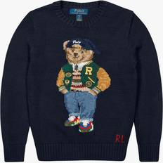 Polo Ralph Lauren Striktrøjer Børnetøj Polo Ralph Lauren Bluse Strik Navy år (104) Bluse