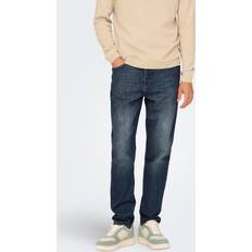 Only & Sons Dam Jeans Only & Sons Onsyoke Medelhög Midja Comfort Fit Jeans