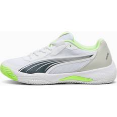 Puma NOVA Court Padel Shoes, White, 37.5, Shoes Fizzy Apple