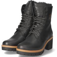 Panama Jack Damen Schuhe Panama Jack Schnürstiefelette Damen schwarz