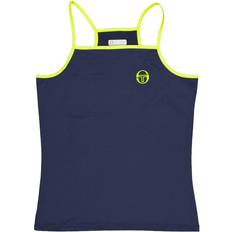 Sergio Tacchini Tcp Tank Top Woman Night Sky/blanc De Blanc, Female, Tøj, Tops, Padel, Blå