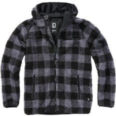 Brandit Jackets Brandit Teddy Fleece Jacket Between-seasons Jacket black grey