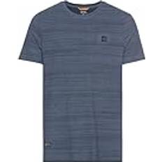 Denim/Jeansstoff T-Shirts Camel Active Herren T-Shirt blau Baumwolle