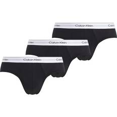 Man - Slip Herenondergoed Calvin Klein Hip Brief 3pk - Zwart