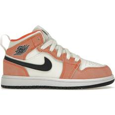 Jordan Chaussures de sport Jordan Jordan Kids Jordan Mid "Orange Suede" sneakers kids Leather/Rubber/Fabric/Fabric 1.5Y White