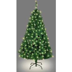 Shatchi LED Deluxe Imperial Green Christmas Tree 213.4cm