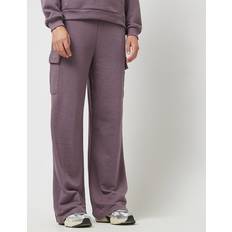 Violet Pantalons Urban Classics Baggy Light Terry Sweat Pants - Fadedpurple