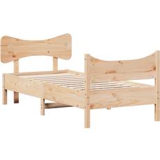 vidaXL Solid Pine Sängram 80.5x195.5cm