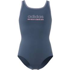 Boys Bathing Suits Children's Clothing adidas Sportswear U-Back Swimsuit Kids - Preloved Ink/Silver Violet