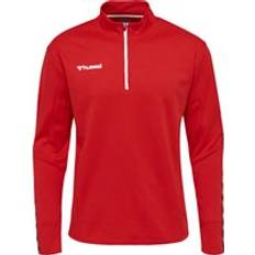 Hummel Hauts Hummel Demi-Zip Sweatshirt - Rouge