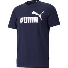 Puma Unisex T-Shirts Puma Essential T-Shirt blau