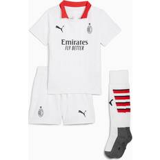 Puma AC Milan 24/25 Away Minikit Kids, White, 3-4Y, Clothing