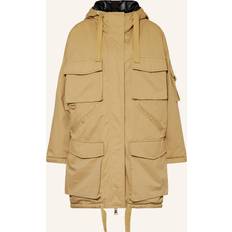 Oversize Coats Dorothee Schumacher Reversible cotton parka beige