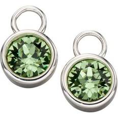 Green Charms & Pendants Beginnings August Birthstone Charm Light Green/Silver