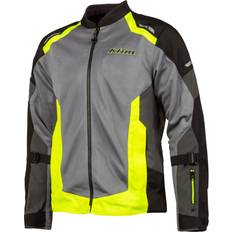 Klim Induction, Textiljacke Grau/Schwarz/Neon-Gelb