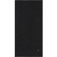Herre - Økologisk materiale Halstørklæde & Sjal Tommy Hilfiger Flag Embroidery Scarf with Cashmere CHARCOAL GRAY One