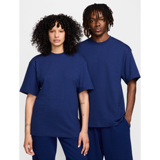 Nike Wool T-shirts Nike Men Wool Classics T-Shirt Blue Void