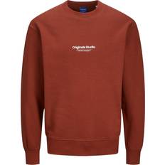 Bruin - Sweatshirt Truien Jack & Jones Vesterbro Sweat Crew Neck Roestbruin