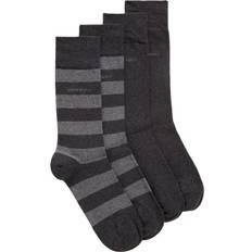 HUGO BOSS Stripes Clothing HUGO BOSS socks 2-pack 39-42 Block Stripe gray