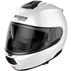 Nolan N100-6 Special N-Com Klapphelm, weiss, Größe für Männer