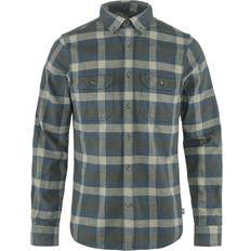 Flannel Shirts - White Fjällräven Fjallraven Skog Shirt Men's Glacier Green