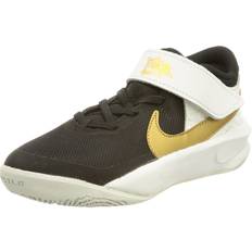 Gold Sport Shoes Team Hustle D 10 Little Kids' Shoes - Black/Metallic Gold/White/Photon Dust